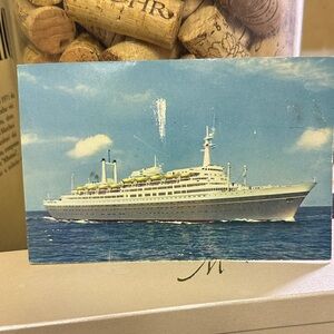 Receive free w any purchase at $20 


Vintage Holland America Line Post Card